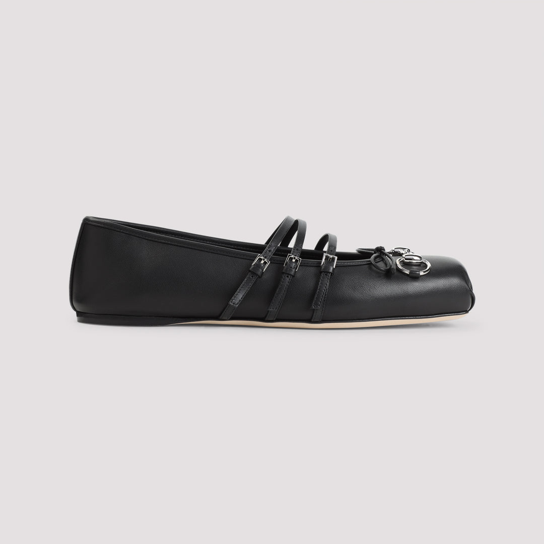 Gucci Ballerinas - Black | 7ff088d974e65f30324baf2bfd6052b03a471747