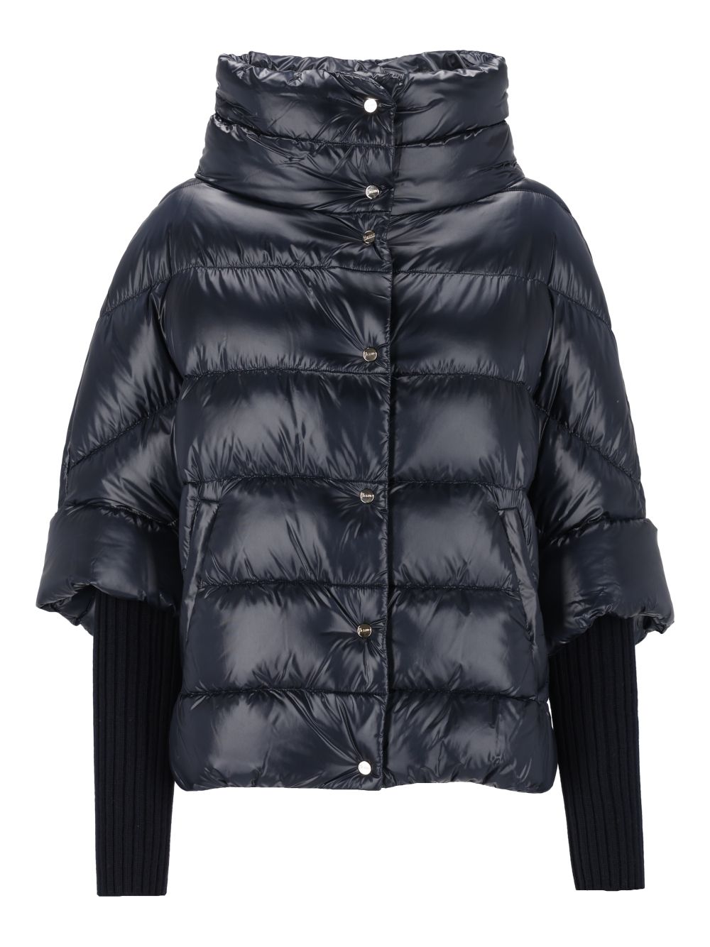 Herno Ultralight Nylon Cape Coats - Black | 2e4670925f85a96faa0f22026f2165c8d24fdf3e
