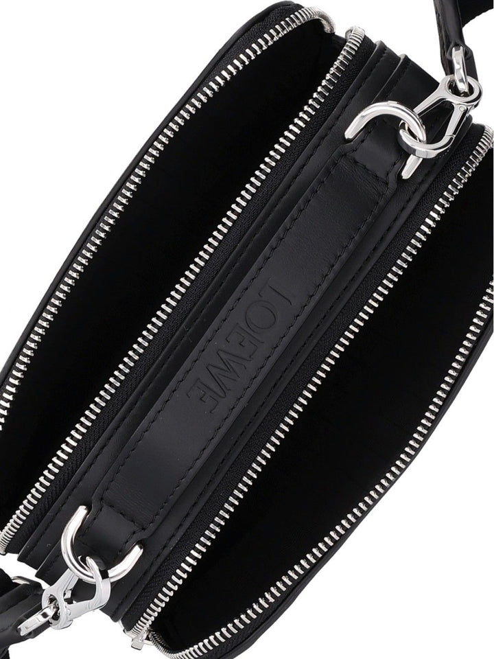 Loewe Mini Camera Crossbody Bag Crossbody Bags - Black | 73072c7f95489d3ac21c788393aafdd20a321520