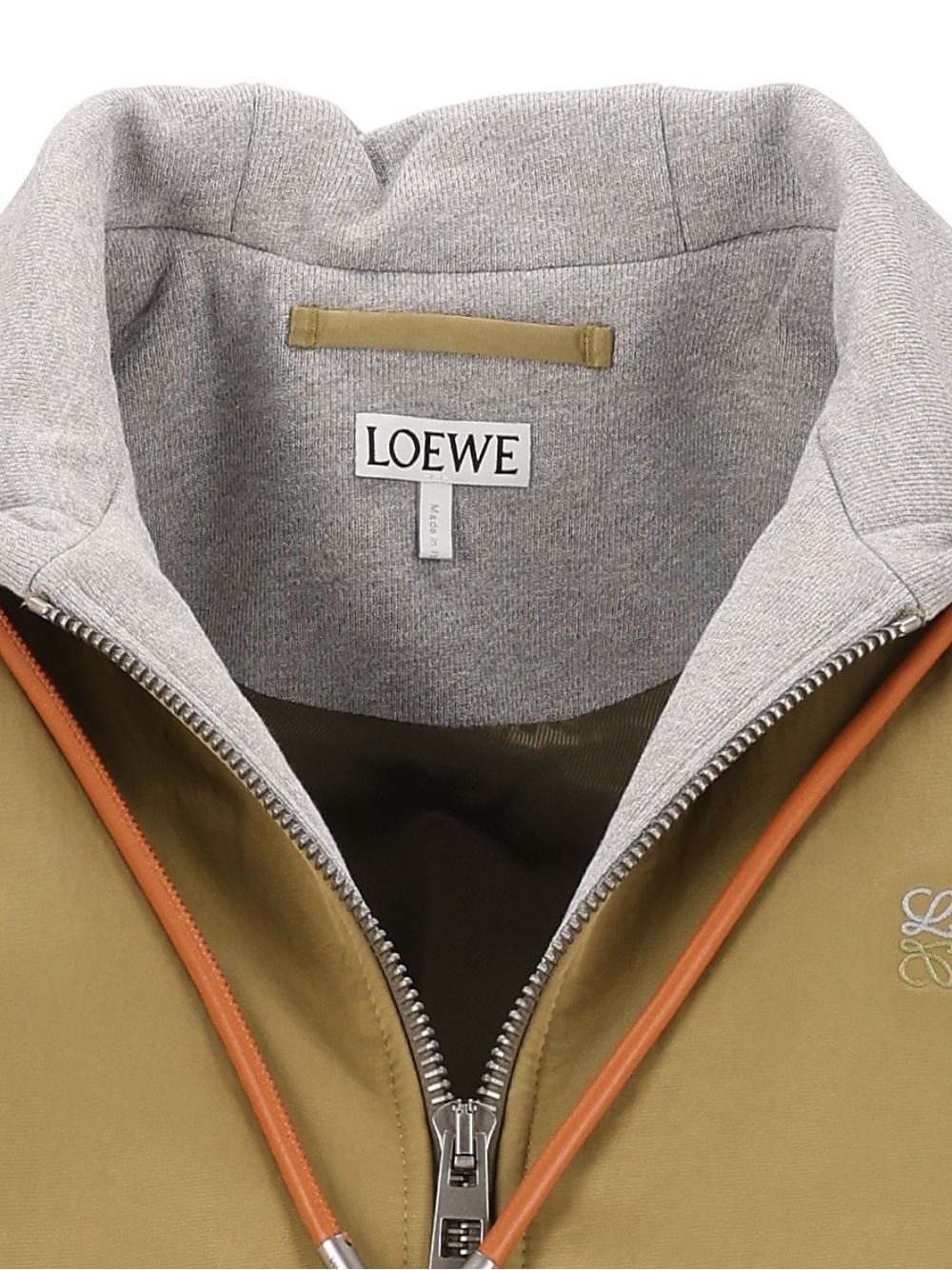 Loewe Technical Fabric Bomber Jacket Jackets - Green | 27c5b991db4bda16ad79fa26998833737432d160