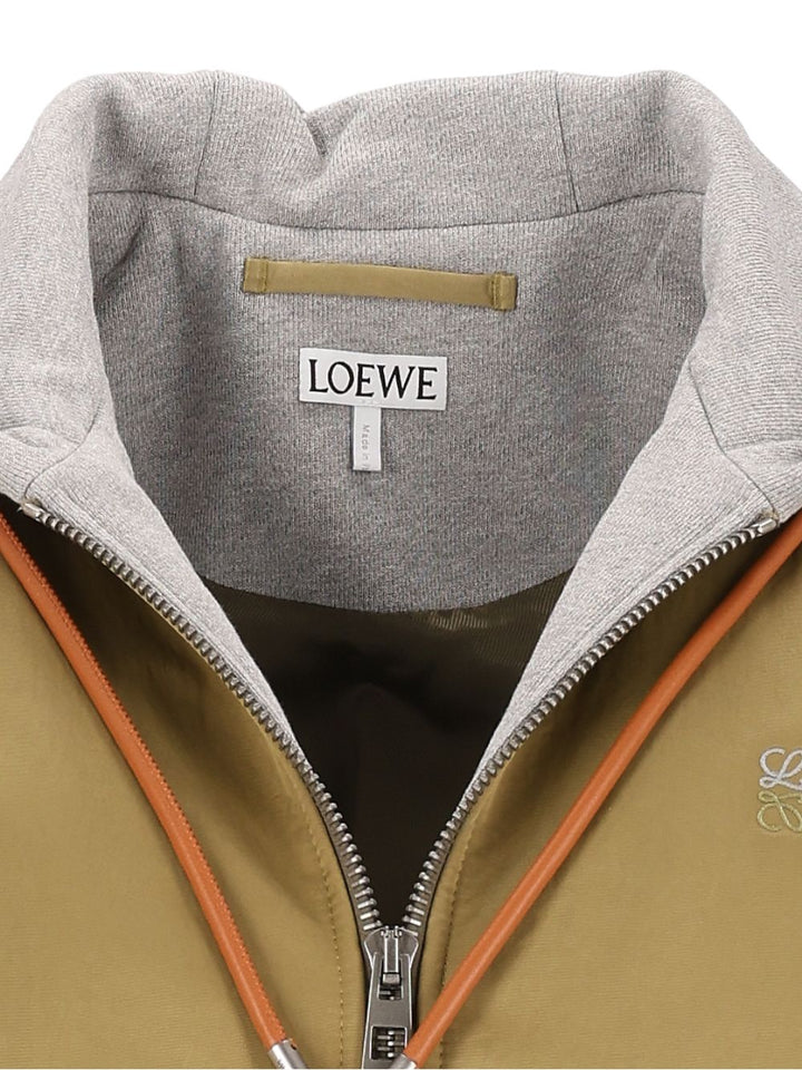 Loewe Technical Fabric Bomber Jacket Jackets - Green | 27c5b991db4bda16ad79fa26998833737432d160