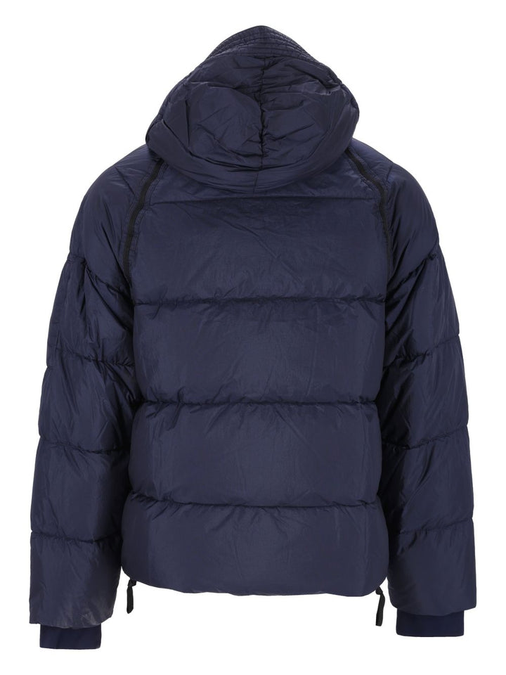 C.P. Company Outerwear Medium Jacket In Down Shield Coats Blue