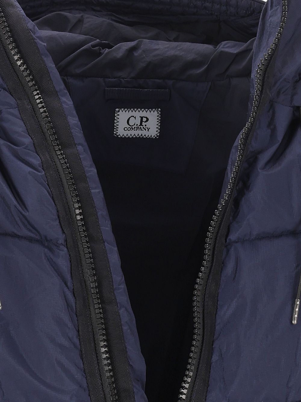 C.P. Company Outerwear Medium Jacket In Down Shield Coats Blue