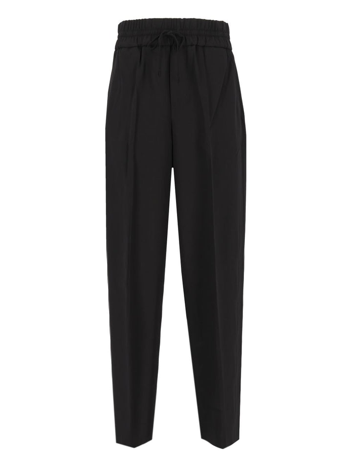 Ami Paris Elasticated Trousers Black