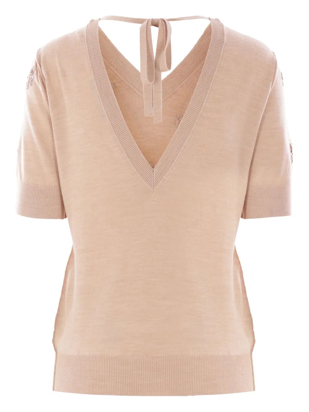 Fendi V neck - Nude & Neutrals | 08bf44ff87fab8e0681823748bf3f9a97910c5e8