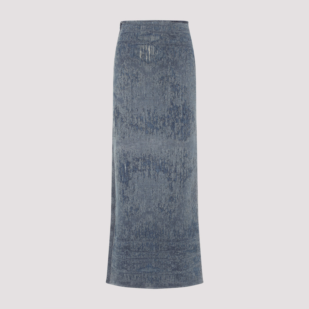 Diesel Long skirts - Blue | 7a1ac78a62d9f4358a7cd412cb3d349b85070065