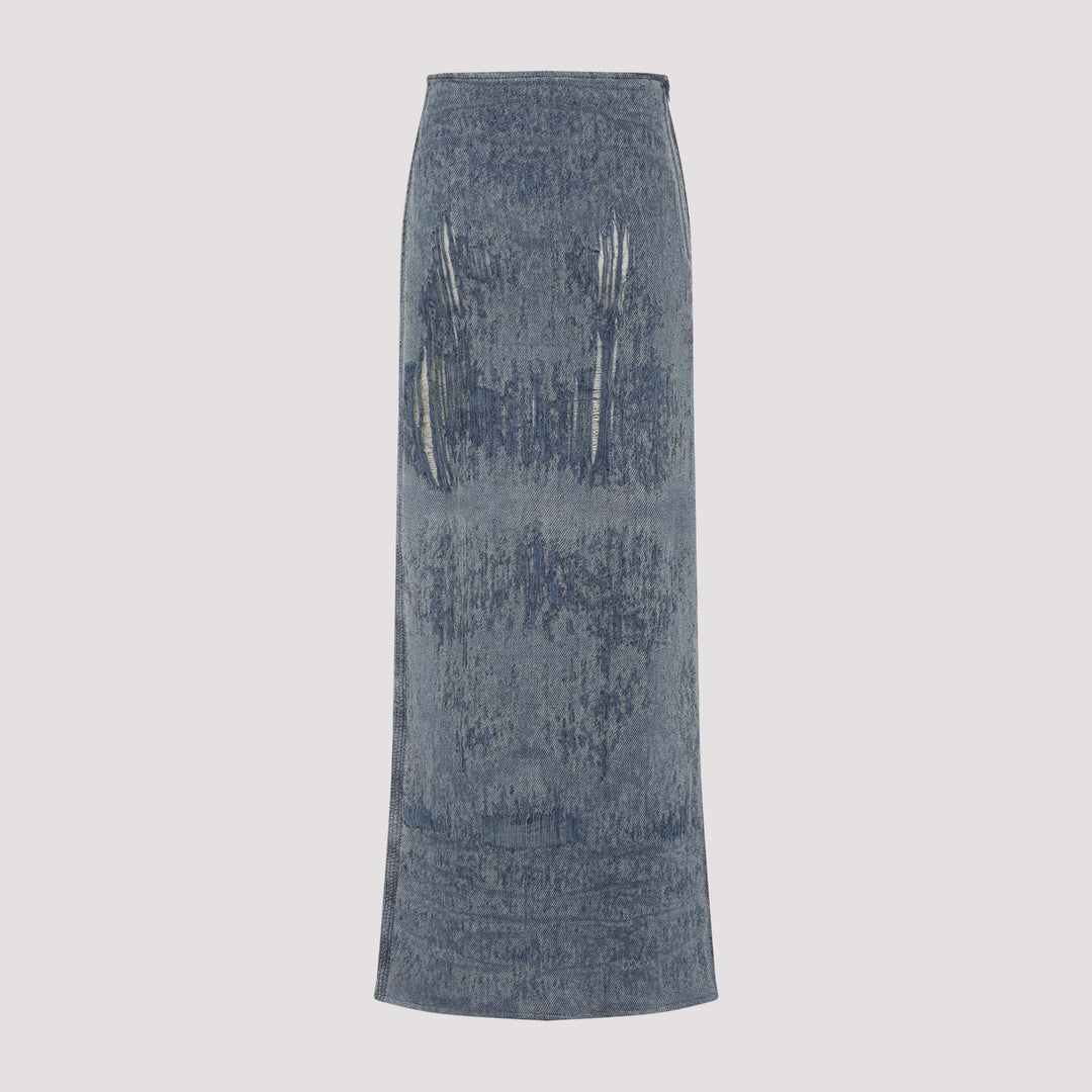 Diesel Long skirts - Blue | 1801799c006641aaa50bb4006d558b14e28fa475