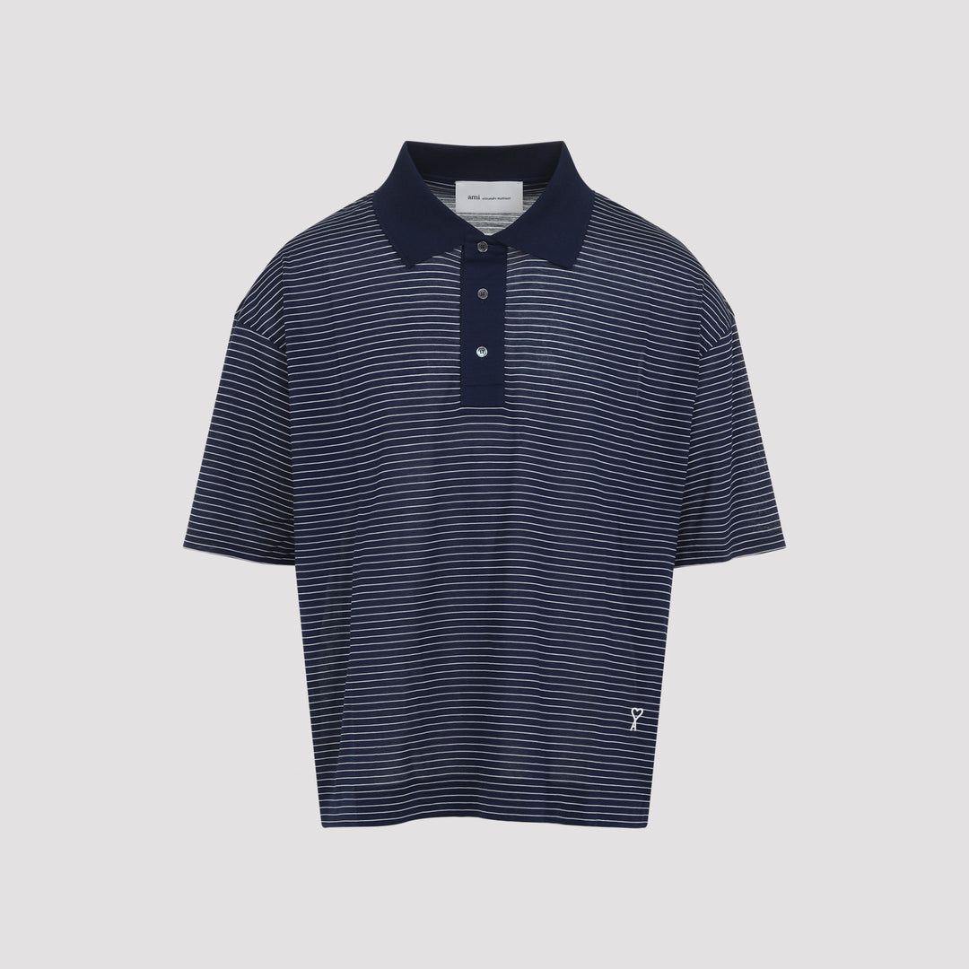 Ami Polo - Blue | de3bae8c3289889949f6e76c8d3237c3af45d362