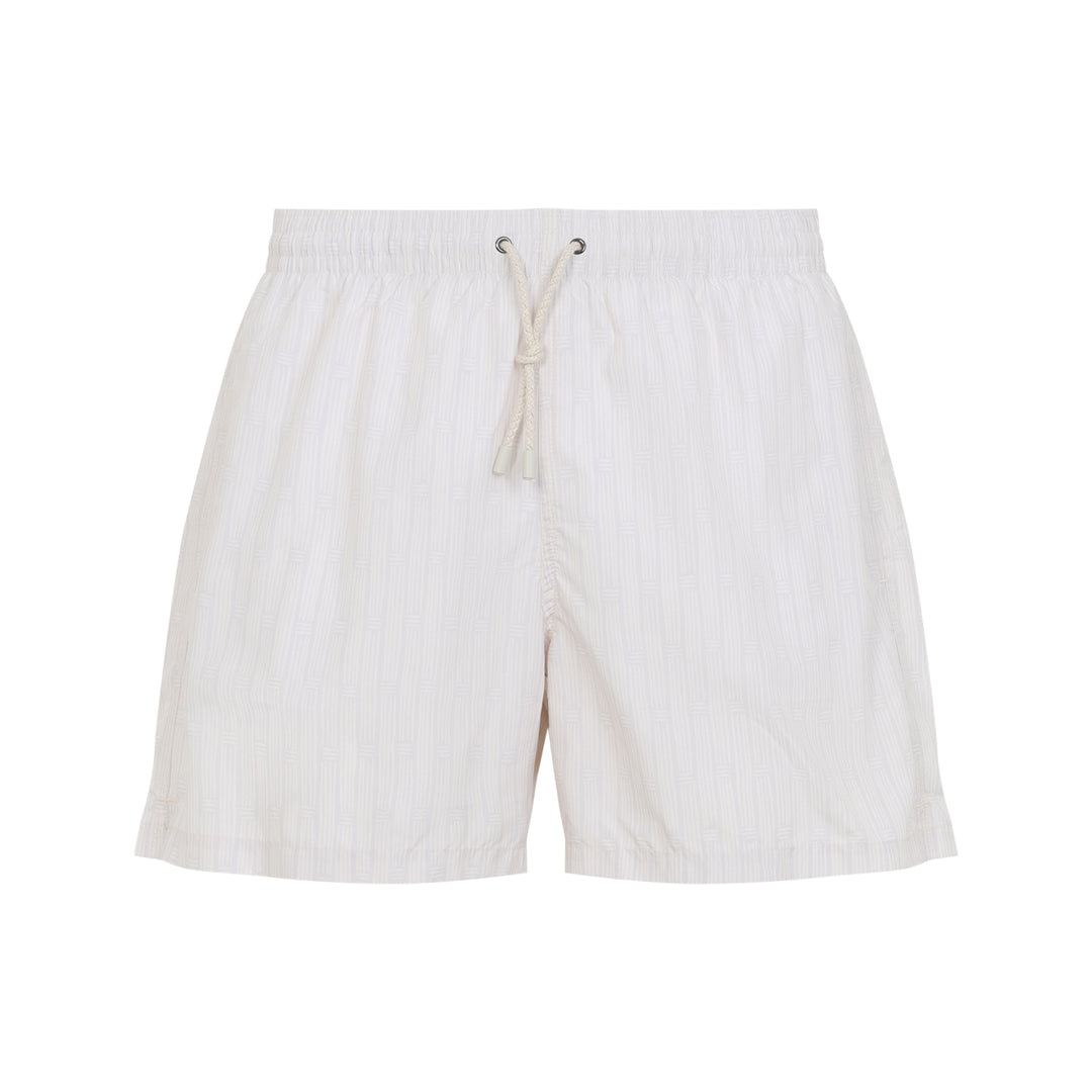 Canali Swim shorts - White | 371b9b8cd4e7e63d050a4aeec9101706f4f974ce