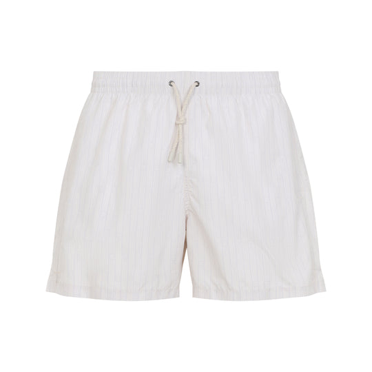 Swim Shorts White