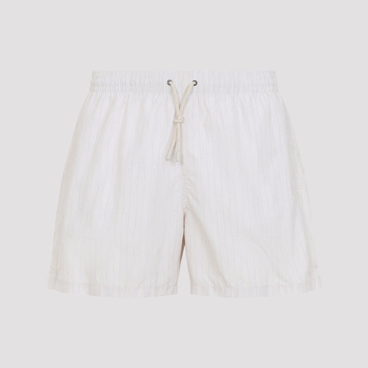 Canali Swim shorts - White | ea07e23f06d8c457c936d1a36dec567aa161a3e9