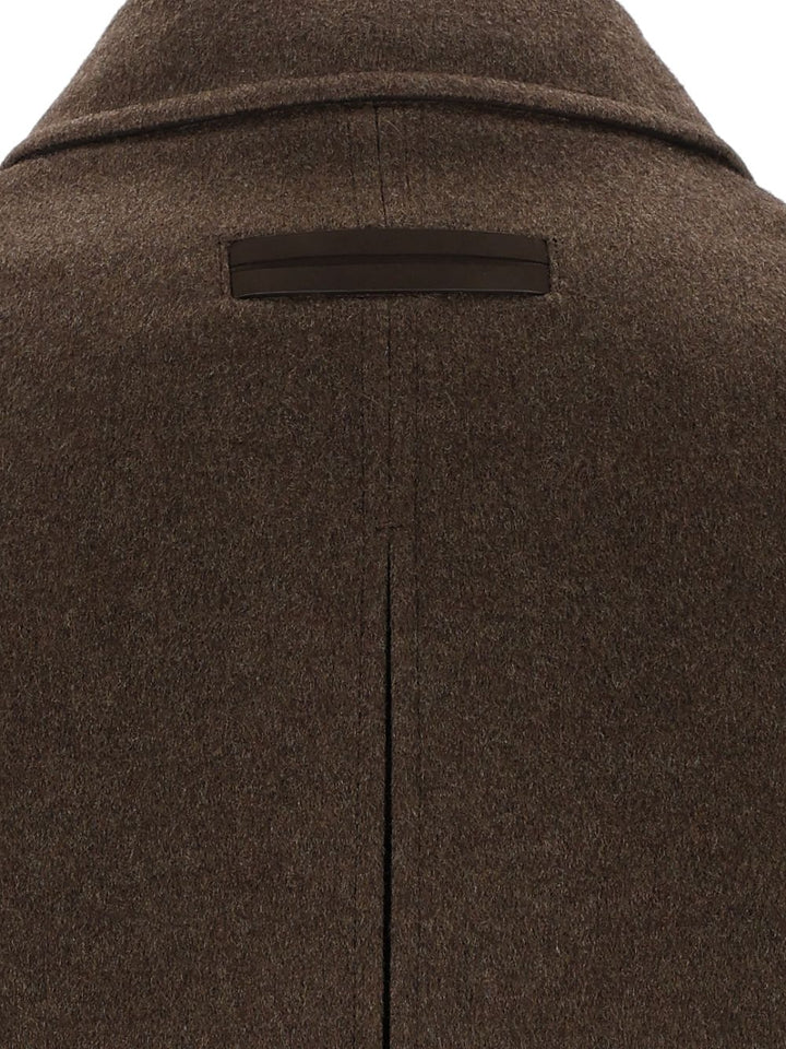 Ermenegildo Zegna Field Jacket Jackets - Brown | 8962bf431fedd1a6a5e165b0917a2aaa0e961eb7