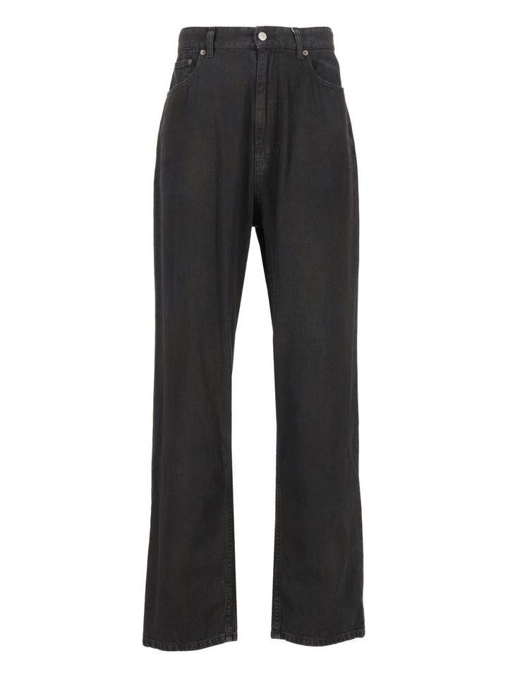 MM6 Maison Margiela Pants 5 Pockets Jeans Black