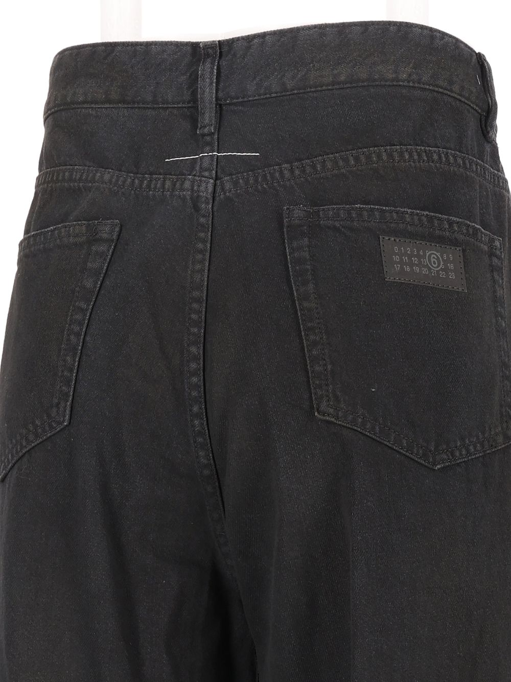 MM6 Maison Margiela Pants 5 Pockets Jeans Black