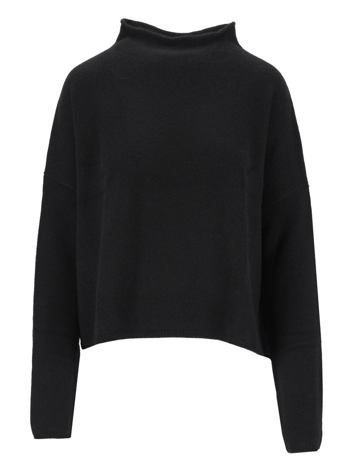 Lisa Yang Sandy Sweater Knitwear - Black | 46fa3c74beddf84f4f0eec57f30a4242264e6e08