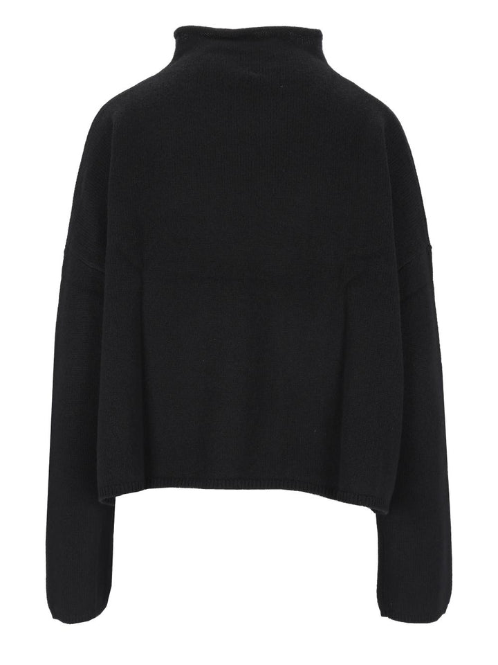 Lisa Yang Sandy Sweater Knitwear - Black | 36c849cffea0b10aaf73e7524f56cec91fc6e10f