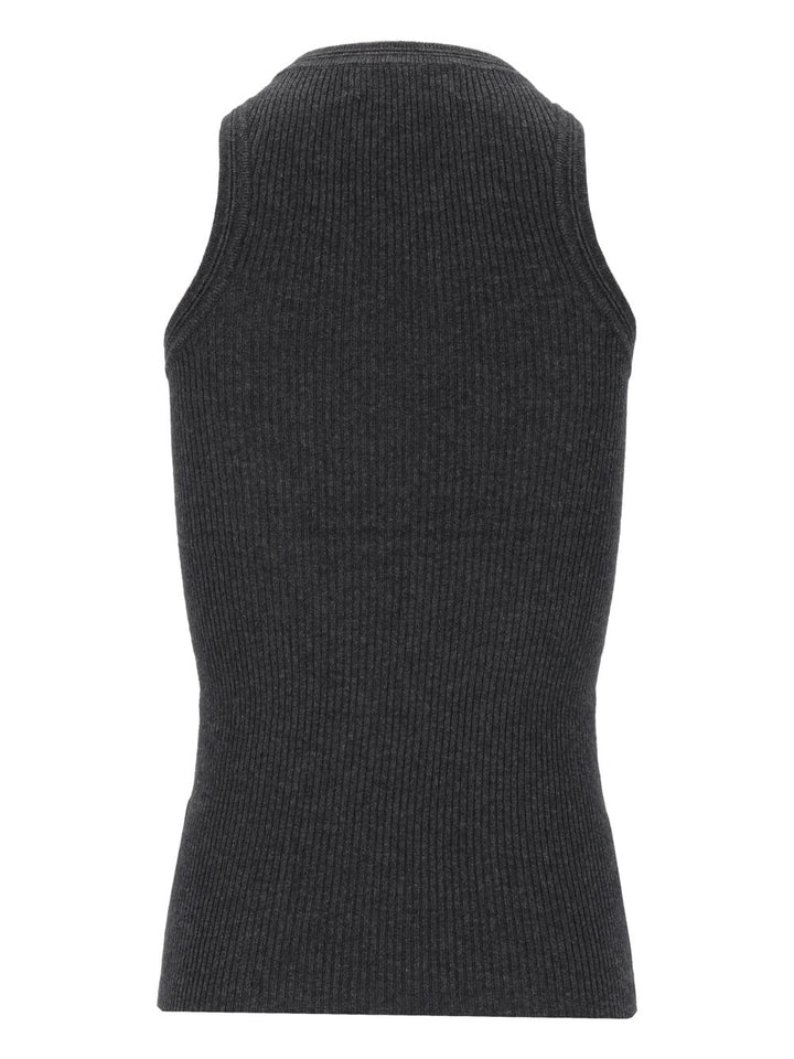 Lisa Yang Amya Tank Tops - Blue | 208e440850cc719032f7a9da027ec8da011625bd