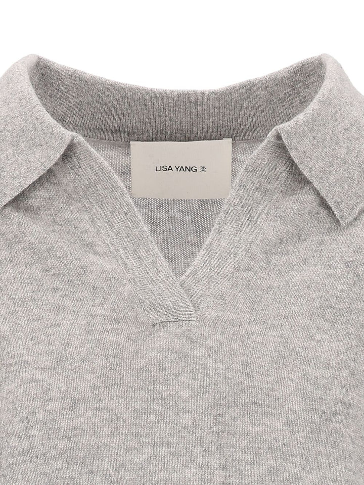 Lisa Yang Katriel Sweater Knitwear - Grey | 35272848c2ea090e787a08fd544f01c43d166db2