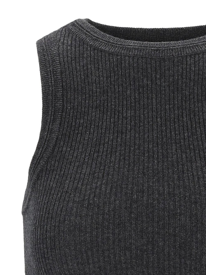 Lisa Yang Amya Tank Tops - Blue | 487db9ad00bc428c86405f852712003e53db49da