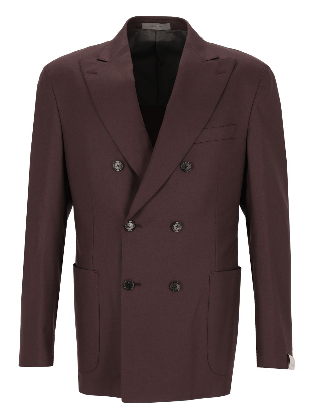 Corneliani Corneliani Double-Breasted Suit Dresses - Brown | 3c545ed5b5665b66e83ee4174796d759d9c88e07