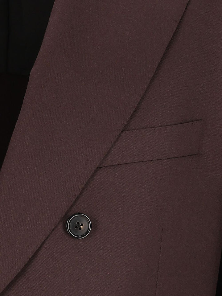 Corneliani Corneliani Double-Breasted Suit Dresses - Brown | 3a069a676622d67cbb4195b6979cf917d2187a84