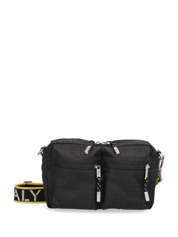 Superlight Ff Zucca Crossbody Bags Black