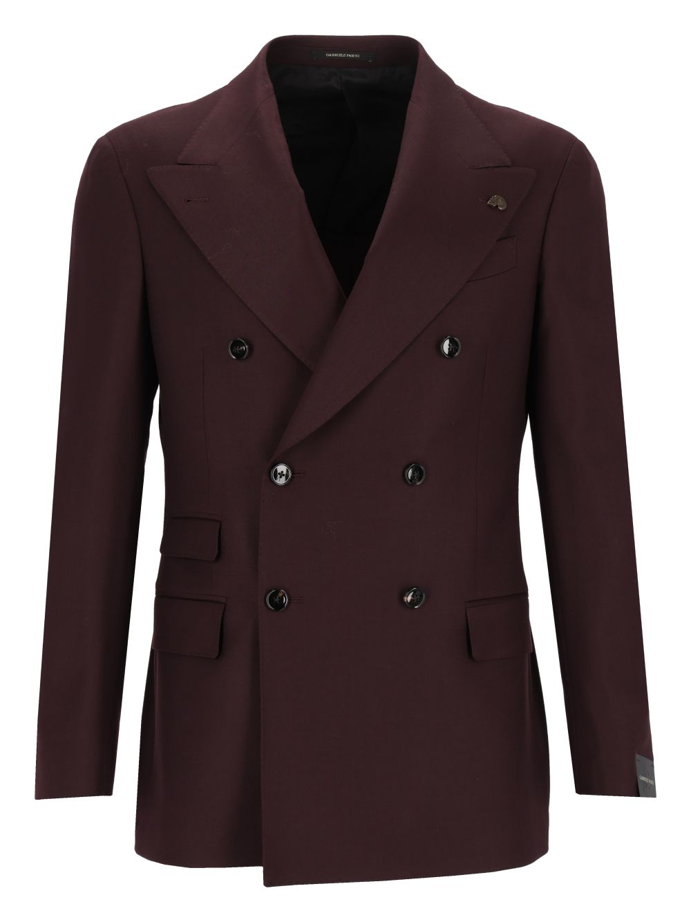 Gabriele Pasini Blazer Dp 99%Ws 1%Elastan Jackets Bordeaux