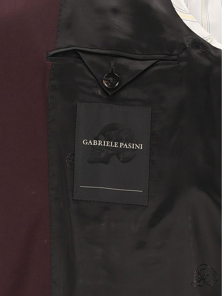 Gabriele Pasini Blazer Dp 99%Ws 1%Elastan Jackets Bordeaux