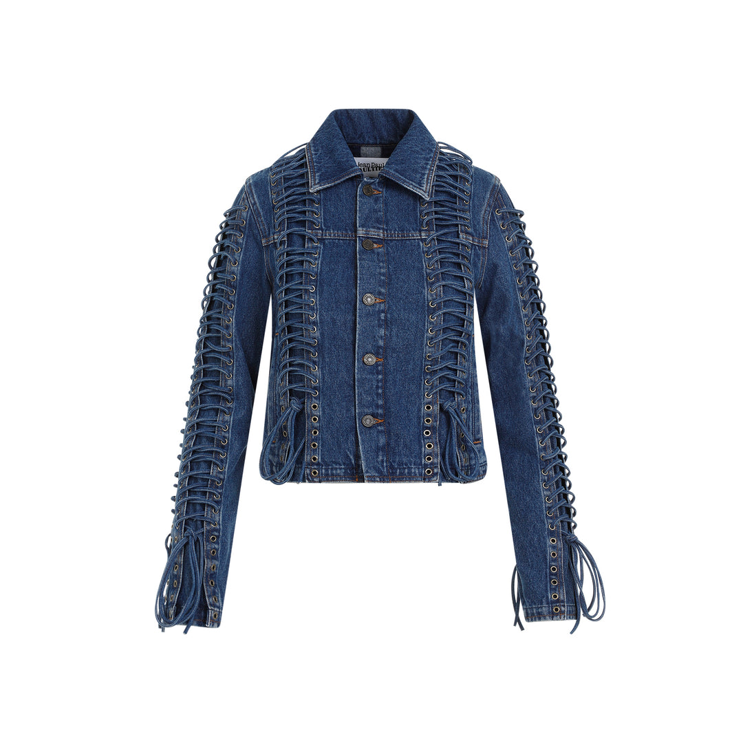Jean Paul Gaultier Jackets - Blue | a2014c4f6ec621678e7a08fbf799d5066aa39b08