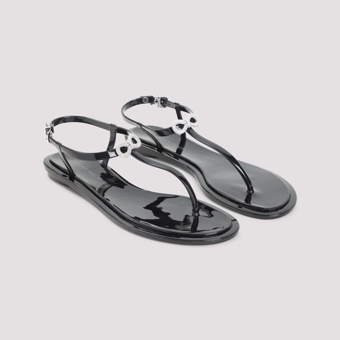 Mach & Mach Sandals - Black | ca9ed30ebaca42701db8342ee0afec8ef7064eb5