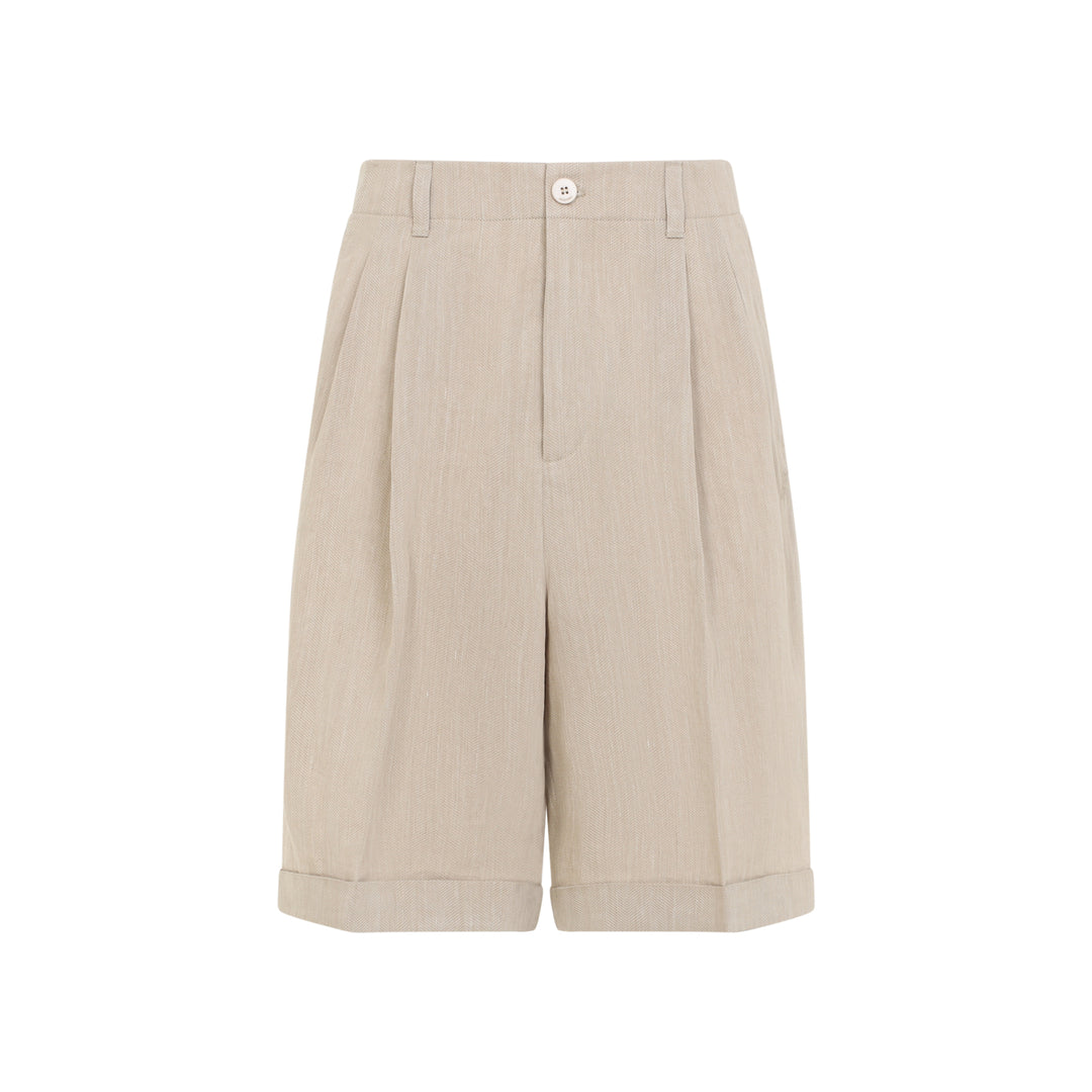 Jacquemus Shorts - Nude & Neutrals | 8f8904a590538ed8c840f1cca0627a2c7589eff8
