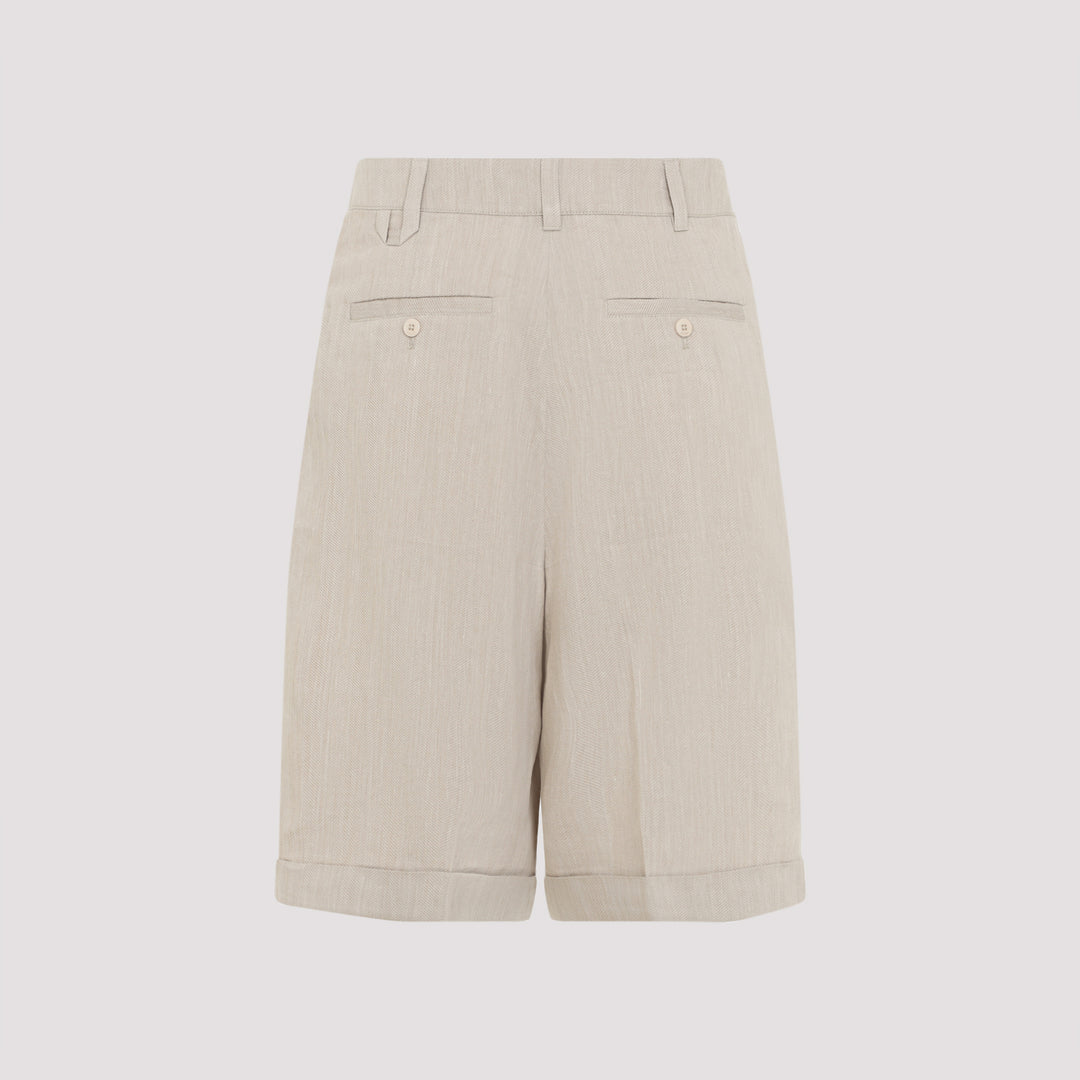 Jacquemus Shorts - Nude & Neutrals | 101f160ad499990f8fa2bbae1171a462e5a9b1c5