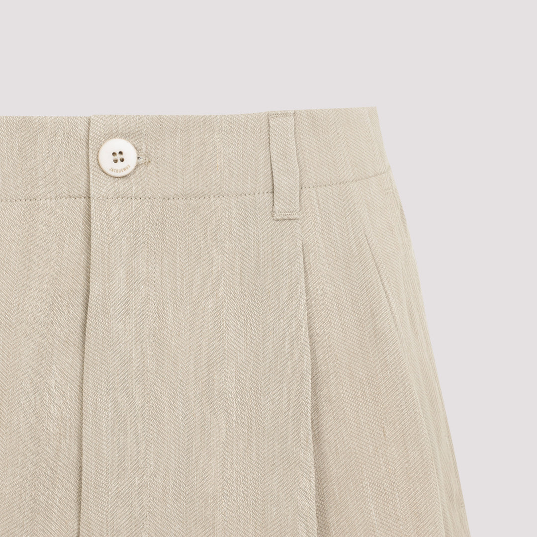 Jacquemus Shorts - Nude & Neutrals | 4c596e87bf408a4bbc0c24000c6d1e0783f3b144