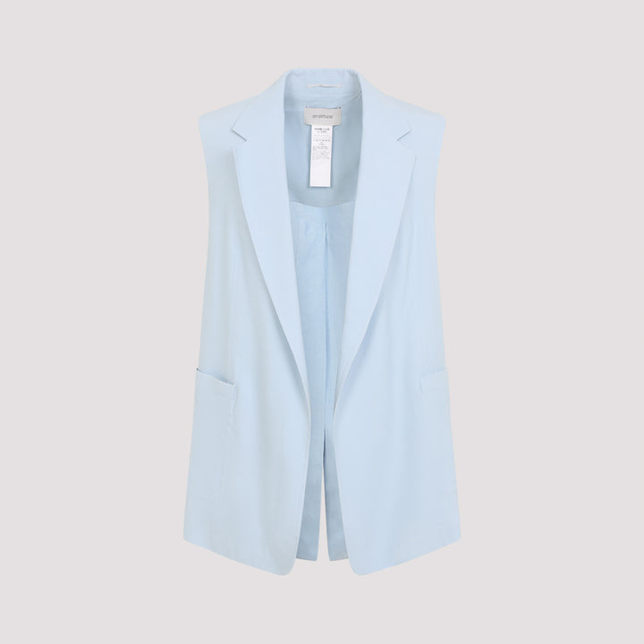 Sportmax Gilet - Blue | fd8f3b3503dff23004fa1c2e25b8b667c5f7c790