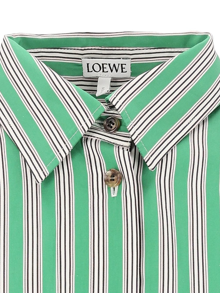 Loewe Coton Shirt Shirts - Green | 1fa92cecf198b0c19b60fd8850d8b3a92712c3e4
