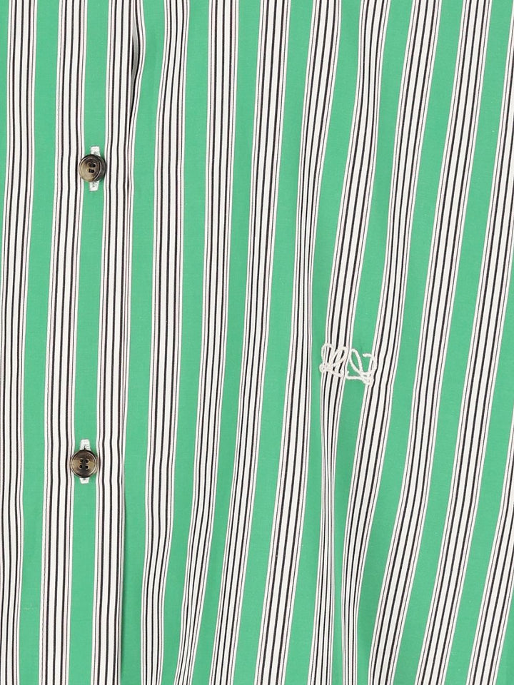 Loewe Coton Shirt Shirts - Green | 40f995bea474b12d26f266f0025c7fd45898b22f