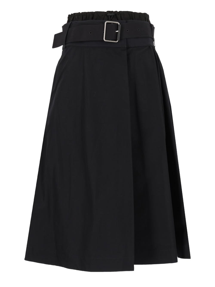 Loewe Technical Cotton Fabric Skirt Skirts - Black | 0a4db77d3aeb459bef40ee9f4ccf04d3fca4796e