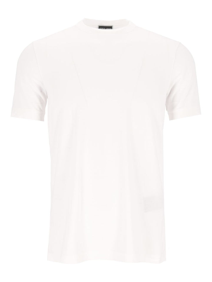Giorgio Armani Stretch T-Shirt - White | ebb2122677e4c90d92f23590a6773cec10d1cec3