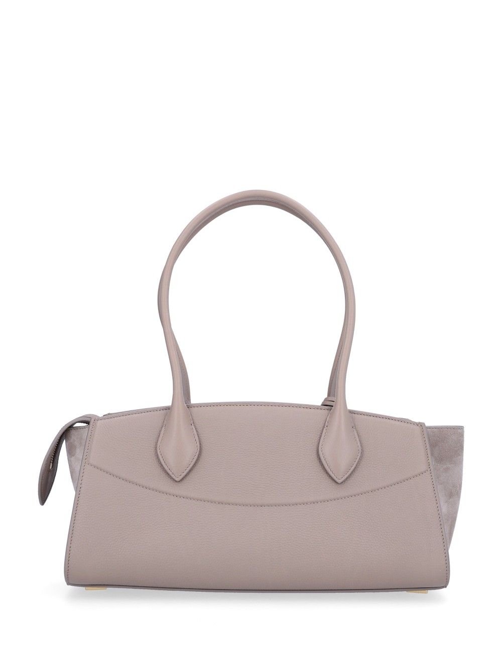 Ferragamo New Ferragamo Studio Soft Bag East West Shoulder Bags - Beige | d5b882a90a9edaab94985377cd58bb974113e4bf