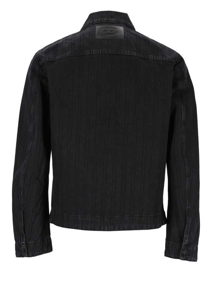 Diesel D-Rohe Denim Jacket Jackets - Black | 06c51ca556f06ca68d170bebc10fcb07bc524306