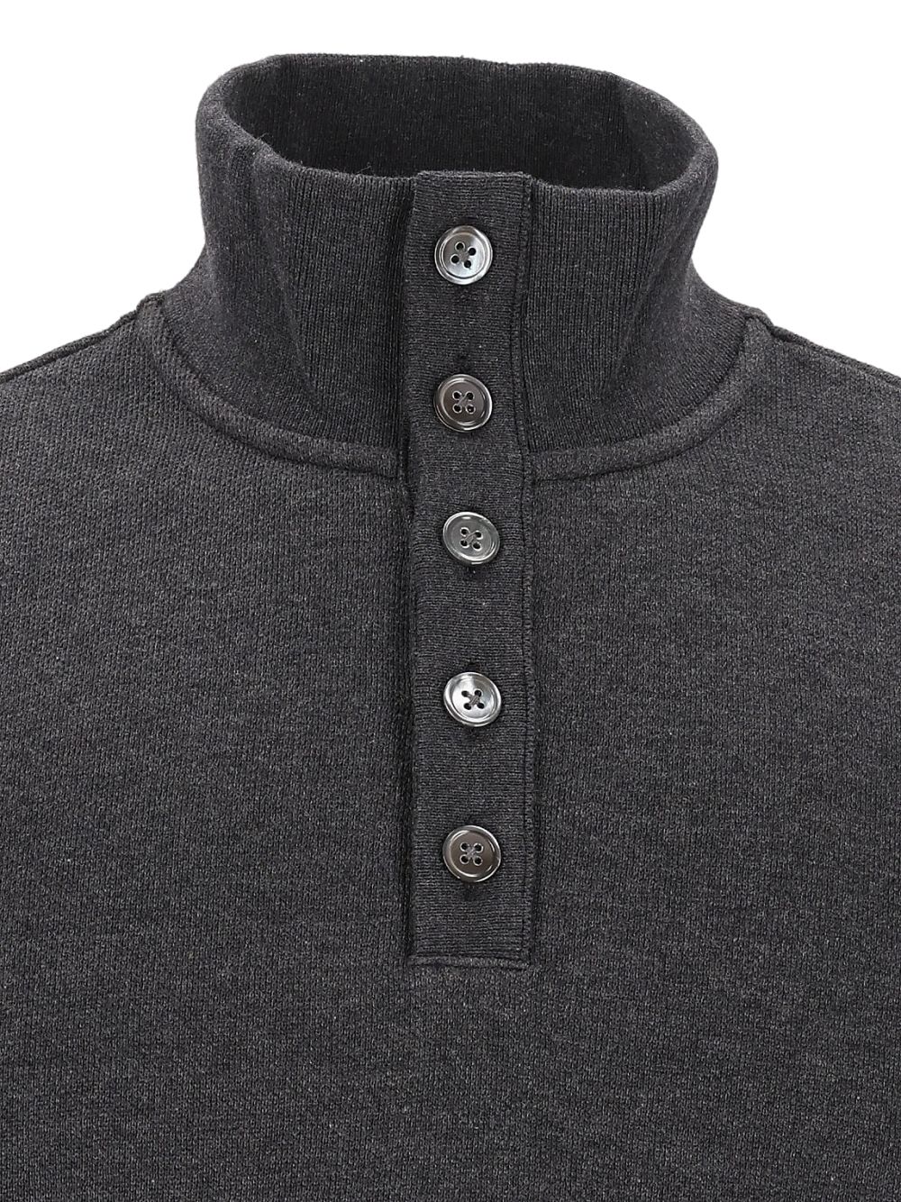 Thom Browne Piqué Sweatshirt Sweatshirts - Grey | d6cf815ac6c69329ac92925fa998b9fcd78a8512