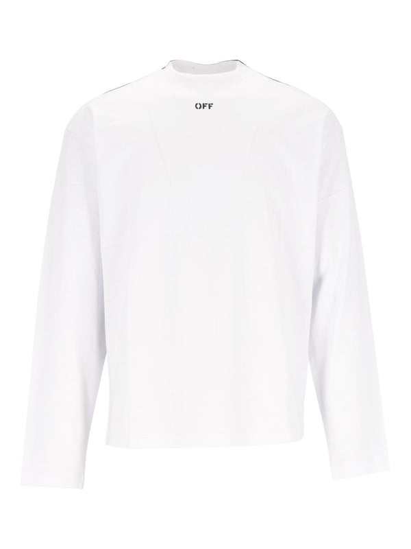 Negative Arrow Skate L/S Tee T-Shirt White