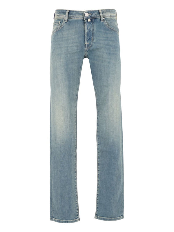 Pant 5 Pkt Super Slim Fit Nick 10 Oz Salpa Perla 81 Cot 6 Ly 8 Elastan Jeans Light Blue