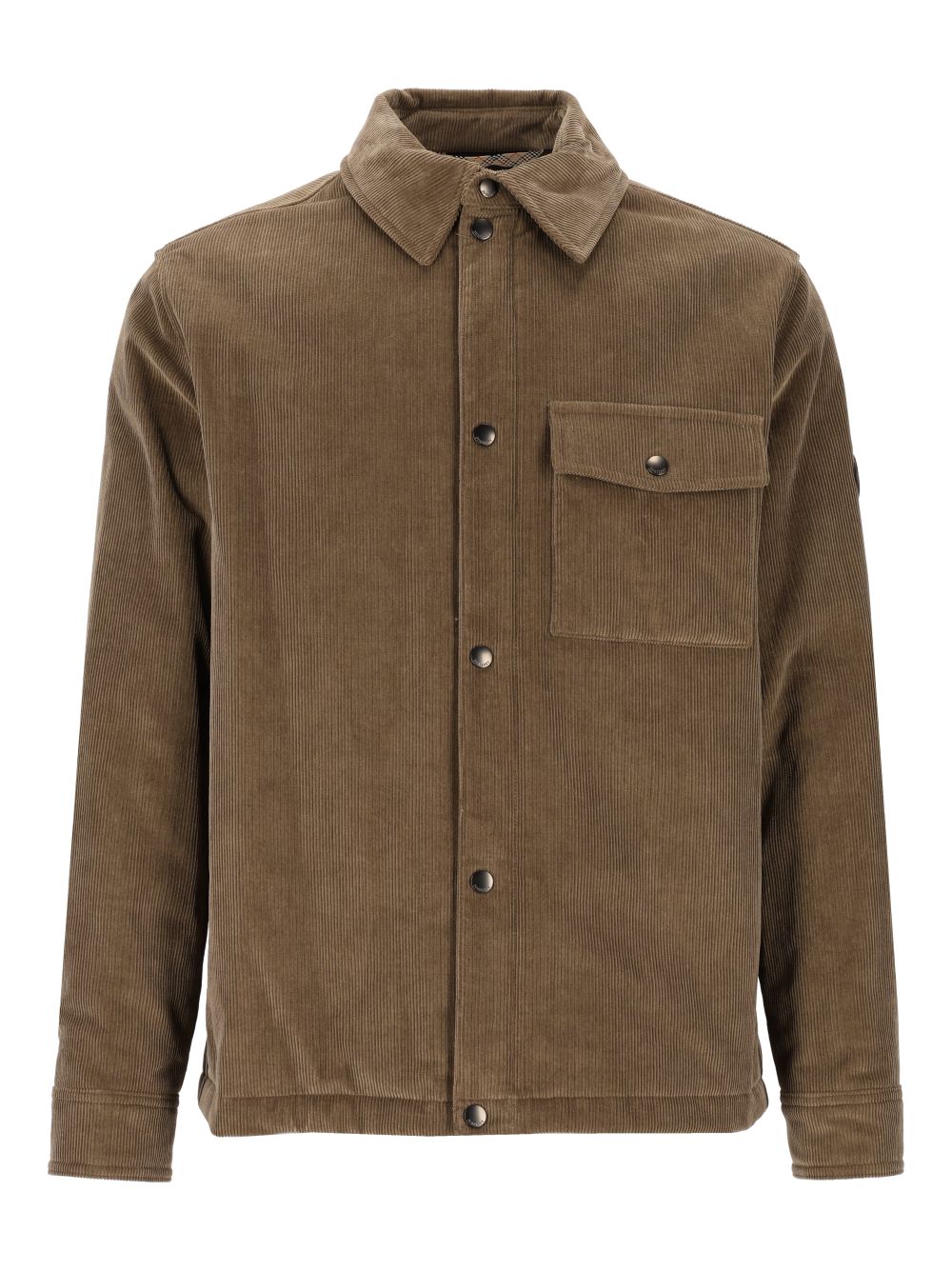 Burberry Dalewood Corduroy Shirt-Jacket Jackets Brown