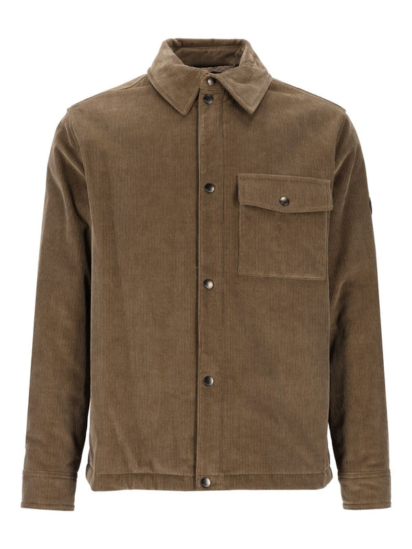 Dalewood Corduroy Shirt-Jacket Jackets Brown