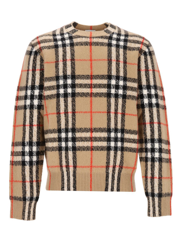 Cashmere Sweater Knitwear Beige