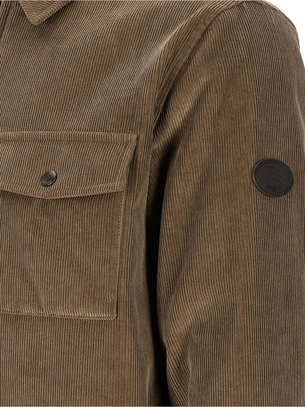 Burberry Dalewood Corduroy Shirt-Jacket Jackets Brown