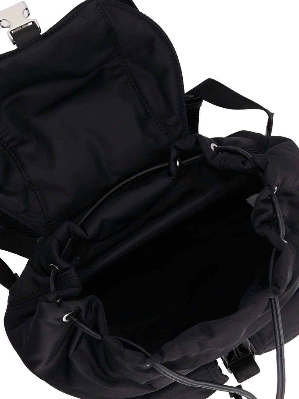 Ami Paris Small Flap Backpack Marcel Backpacks & Travels Black