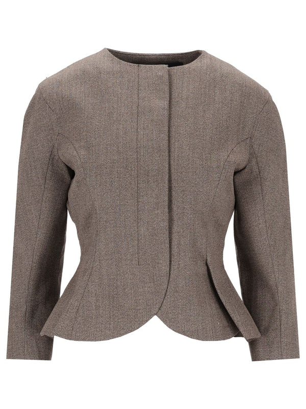 La Veste Palmier Jackets Brown