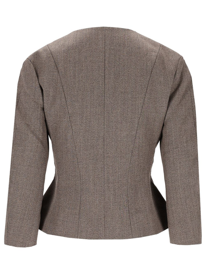 Jacquemus La Veste Palmier Jackets - Brown | 50c8a5ca50ee47e127df37d27090b8e900b37f3f